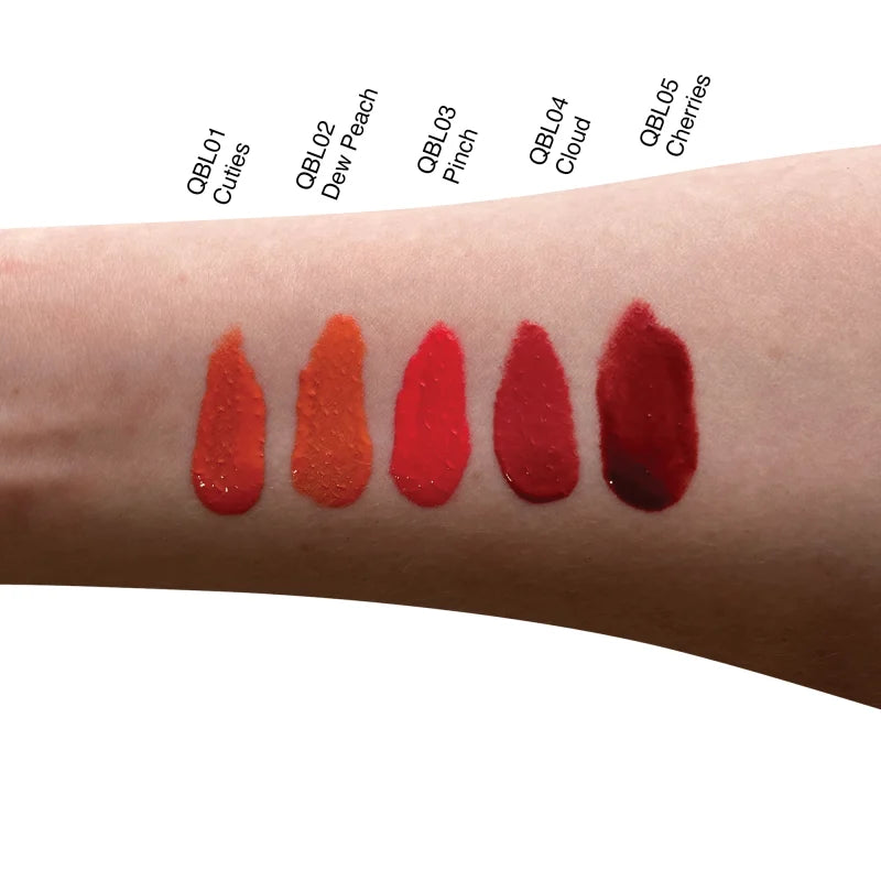 Liquid Face Cheek Blush - Dew Peach - QBL02 | Vegan